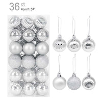 1Box Christmas Balls Christmas Tree Ornaments Ball Xmas Hanging Tree Pendants Home Party Decor 2026 New Year Gift Noel Navidad