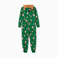 Christmas Pjs Women Family Christmas Pajamas One Piece Long Sleeve Reindeer Holiday Gift with Socks Womens Sleepwear Loungewear for Adult S