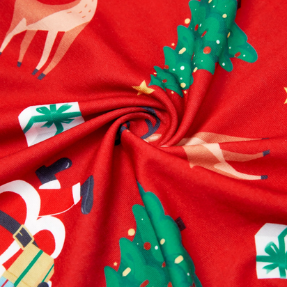 Christmas Pajamas for Men Family Matching Pajamas One Piece Red Reindeer Holiday Pjs with Socks Couples Christmas Pajamas Men XL