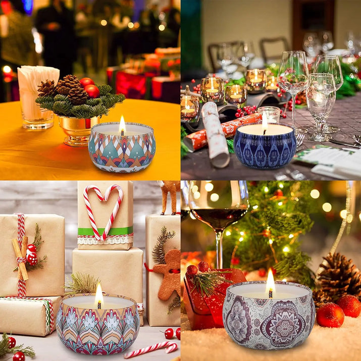 Candles Gifts for Women, 12 Pack Soy Wax Candles for Home Scented, Birthdays Thank You Mothers Day Christmas Gifts for Women Mom Who Have Everything