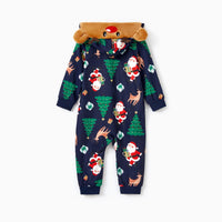 Baby Christmas Pajamas One Piece Romper Baby Christmas Gifts with Socks Family Matching Pajamas Holiday Pjs Baby Girl Clothes Newborn Boy Clothes 3-6 Months