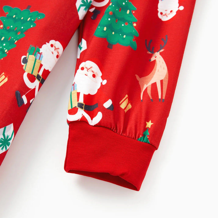 Christmas Pajamas for Men Family Matching Pajamas One Piece Red Reindeer Holiday Pjs with Socks Couples Christmas Pajamas Men XL