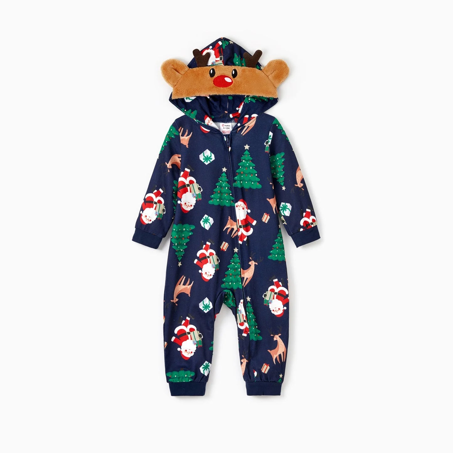 Baby Christmas Pajamas One Piece Romper Baby Christmas Gifts with Socks Family Matching Pajamas Holiday Pjs Baby Girl Clothes Newborn Boy Clothes 3-6 Months