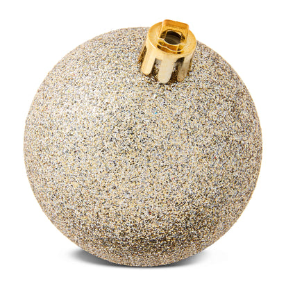 24-Count Champagne Shatterproof Ball Christmas Ornaments, 2.36 In, by