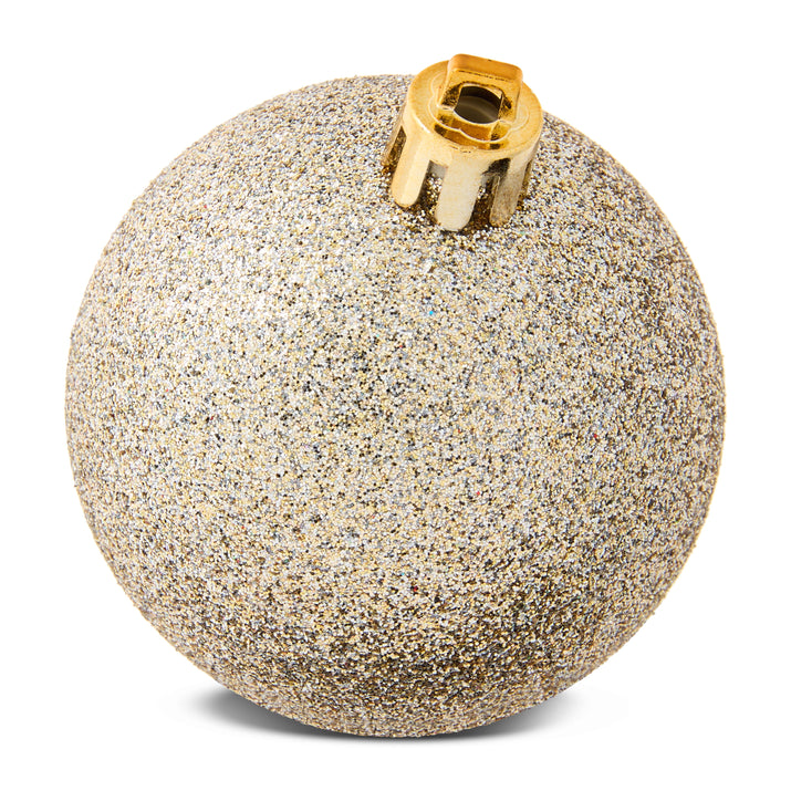 24-Count Champagne Shatterproof Ball Christmas Ornaments, 2.36 In, by