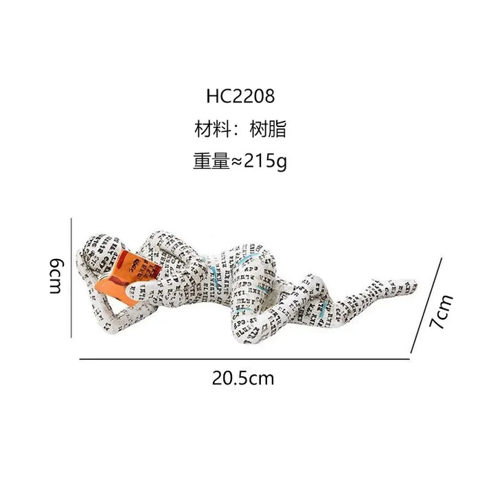 Nordic Modern Reading Woman Statue Nordic Art Thinker Resin Statue Thinker Desktop Sculptures Reading Woman Home Home Sculpture