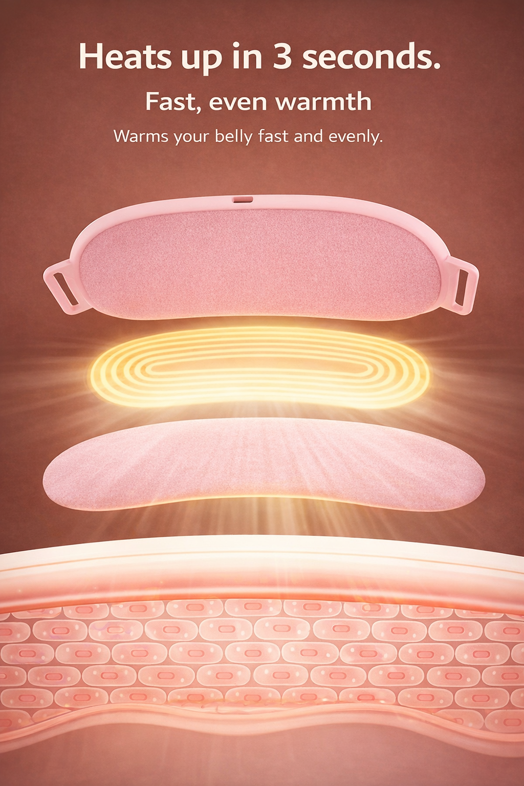 ComfortWave Menstrual Relief Heating Belt