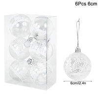1Box Christmas Balls Christmas Tree Ornaments Ball Xmas Hanging Tree Pendants Home Party Decor 2026 New Year Gift Noel Navidad