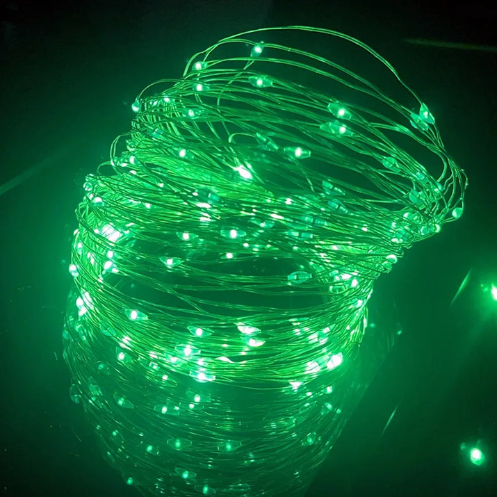 5M LED String Lights Waterproof Led Copper Wire Fairy Lights Battery Operated DIY Wedding Party Christmas Decoration Lights