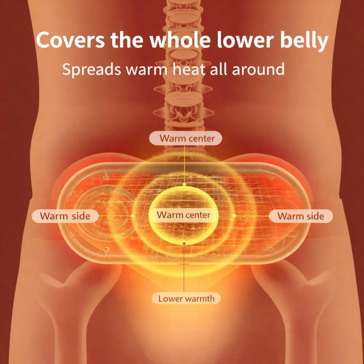 ComfortWave Menstrual Relief Heating Belt