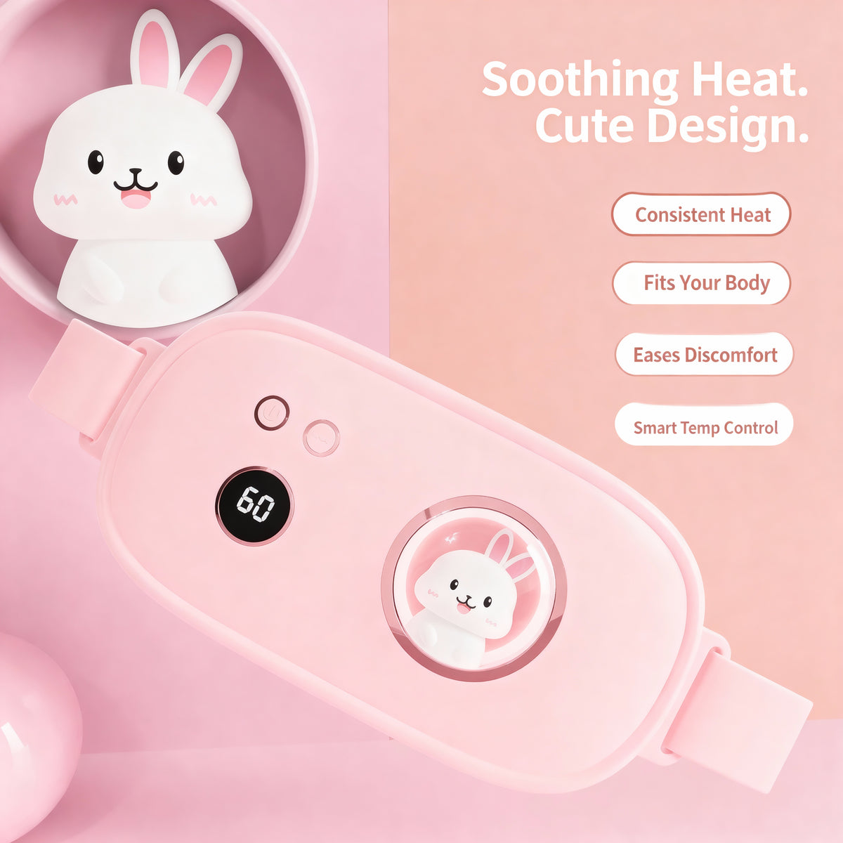 ComfortWave Menstrual Relief Heating Belt