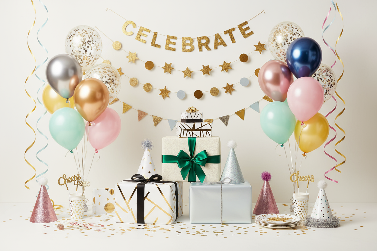 Versatile styles fit any celebration theme